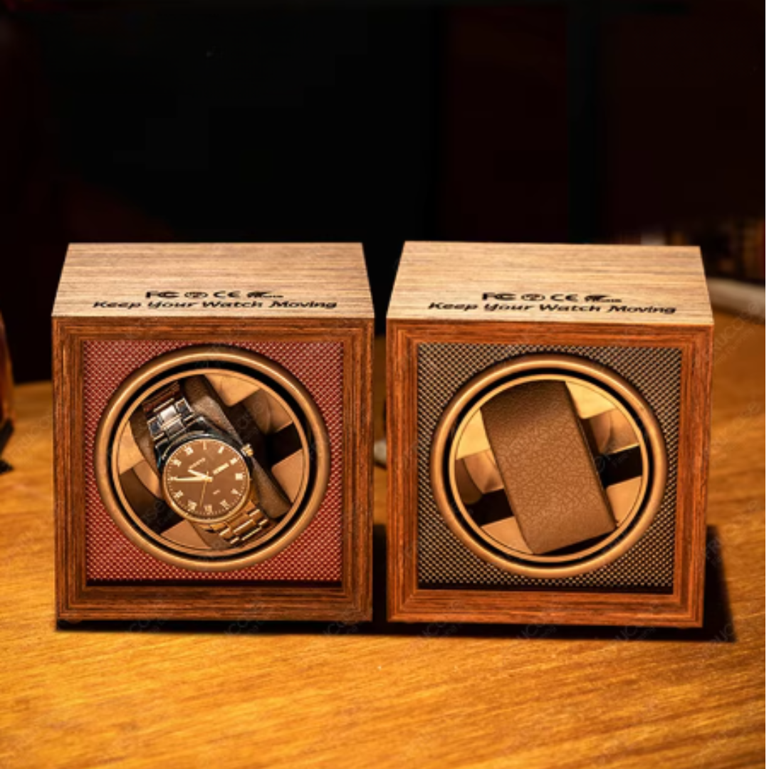 wooden watch winders