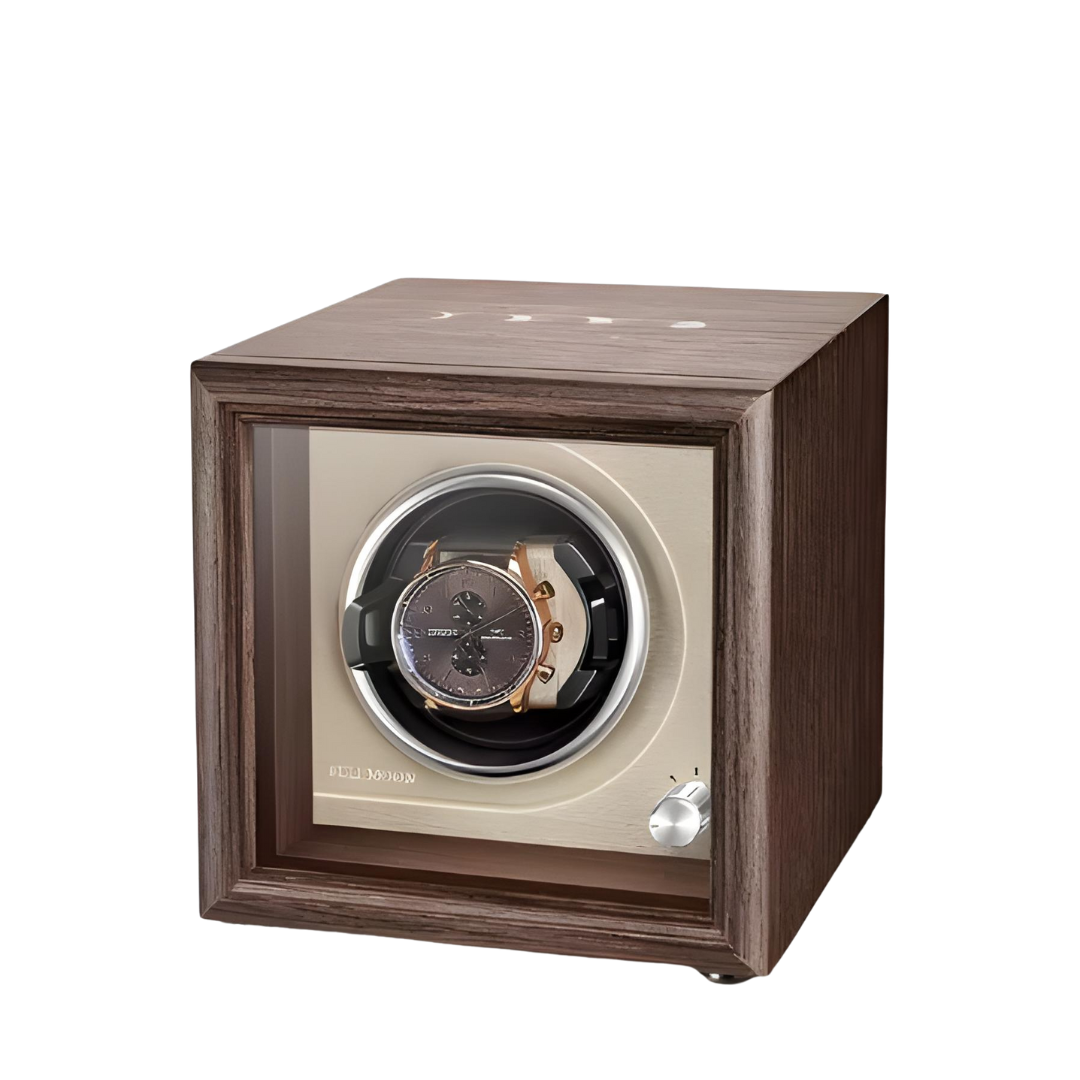 brown leathwe box case