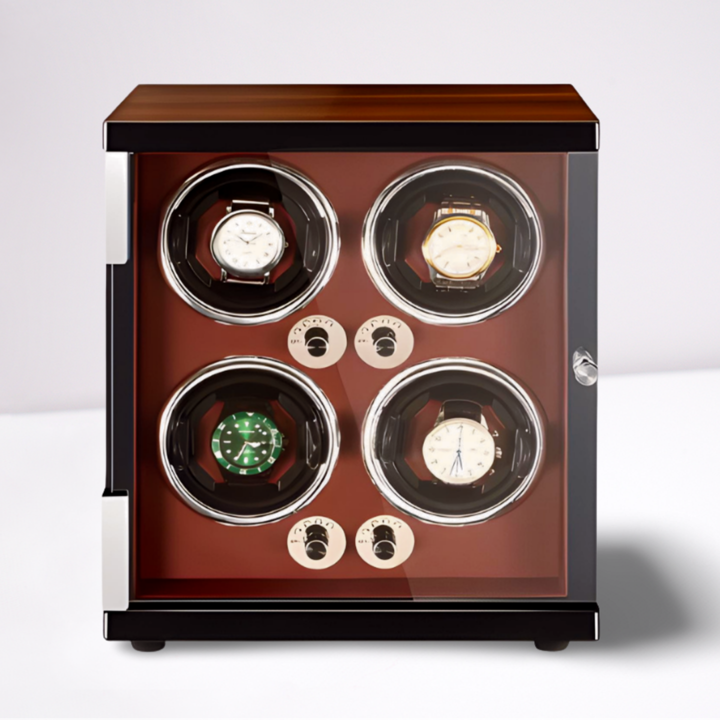 4 watches in box