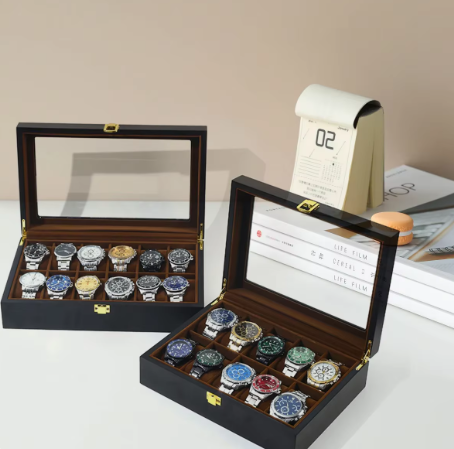 2 boxes 12 watches in watch winder