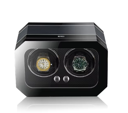 black 2 watch winder box