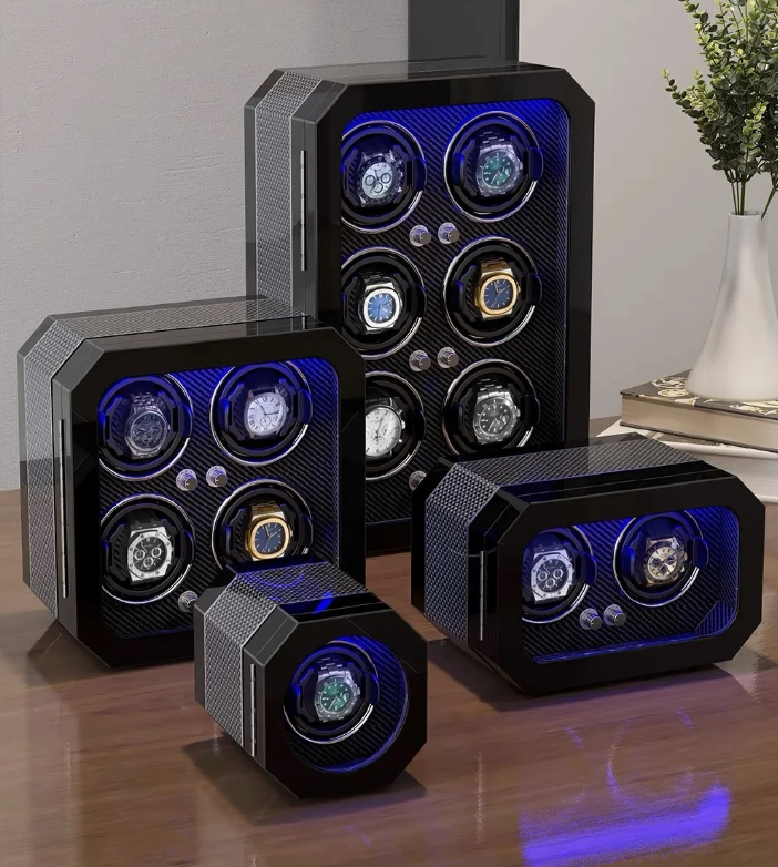 many watch boxes