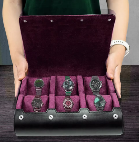 open 6 watch winder case