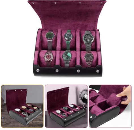 many 6 watch winder case