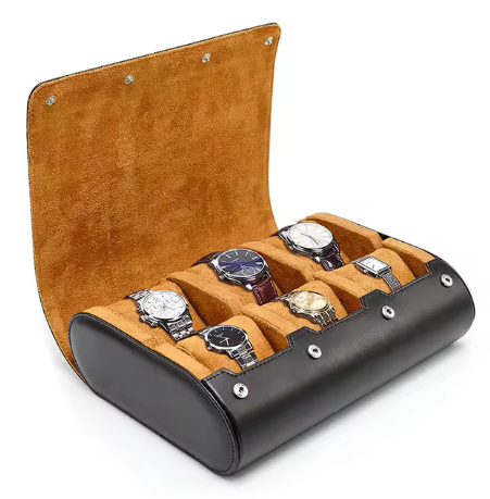 leather watch winder case