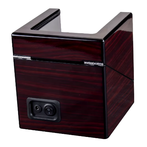 back side of wooden box