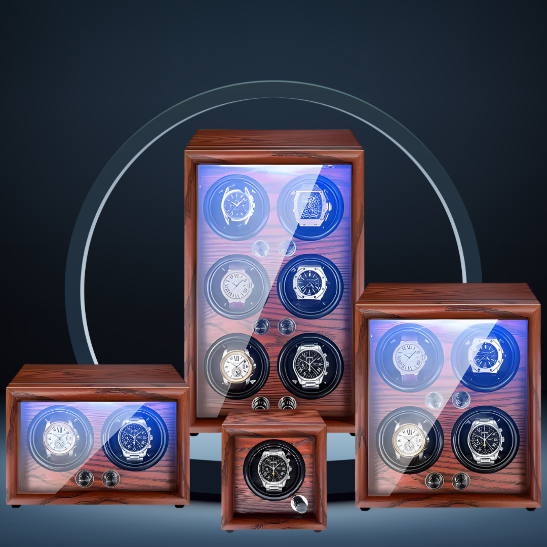 many watch boxes