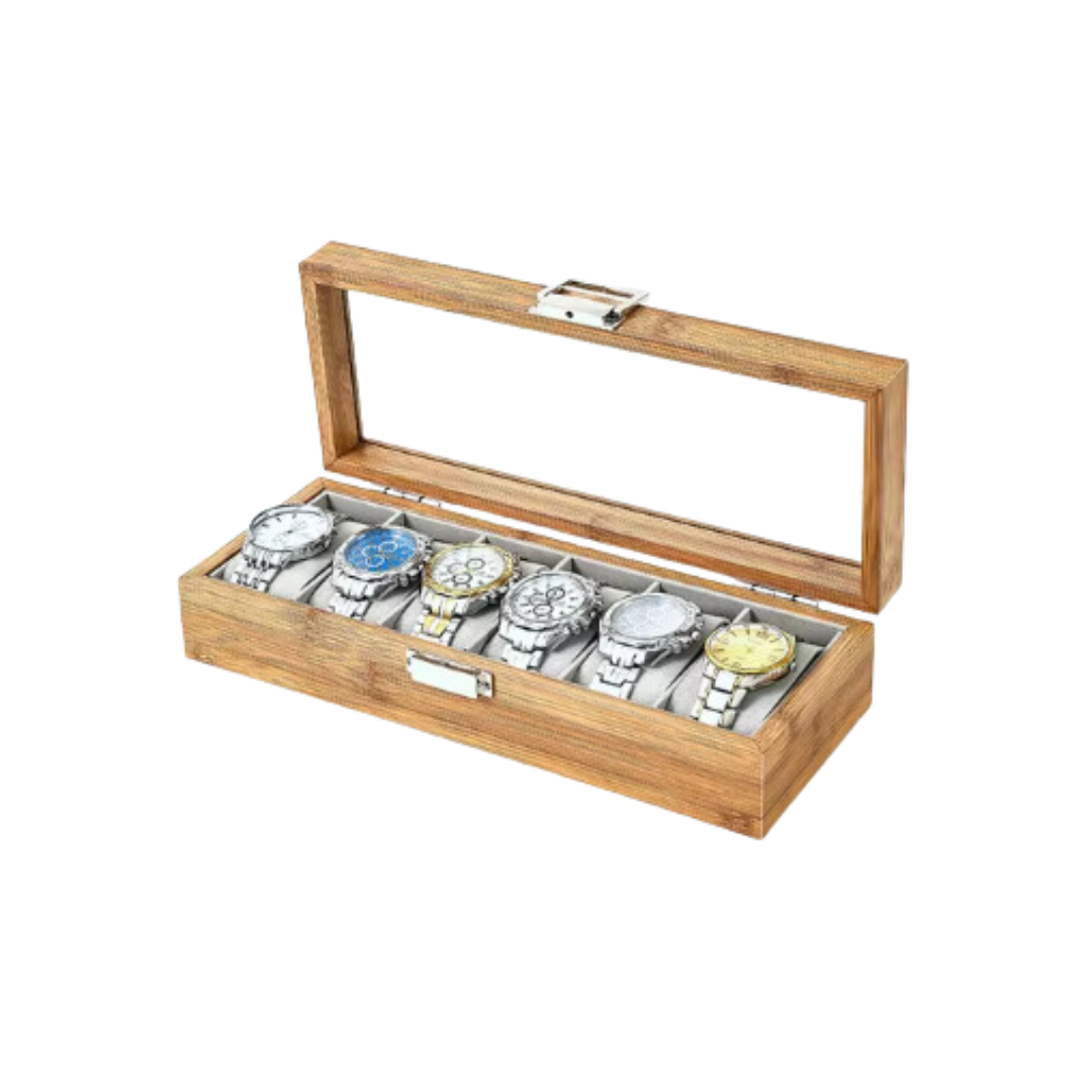 6 wooden box of watch