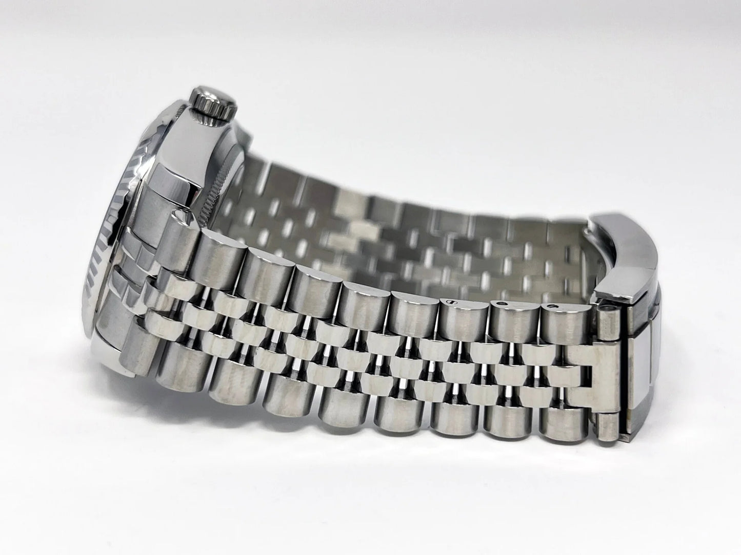 Seiko Mod Datejust - Chiffre Romain - Élégance Marine