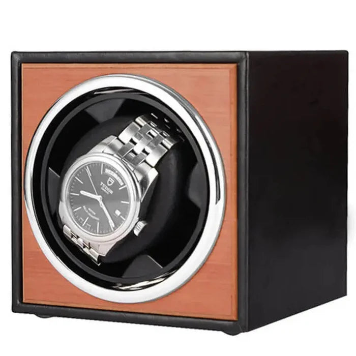 leather remontoir-montre-automatique-bois-cube-bordeaux-405