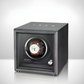 black leather box