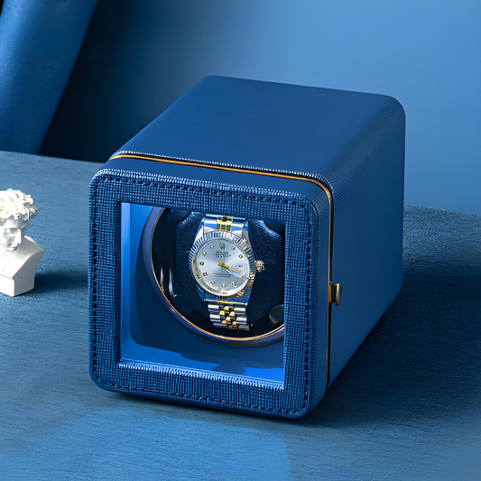 blue box of watch