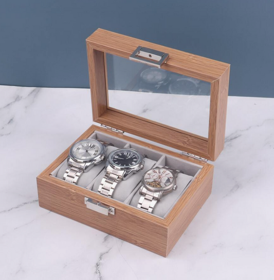 wooden watch box