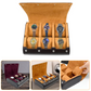 many leather watch winder case
